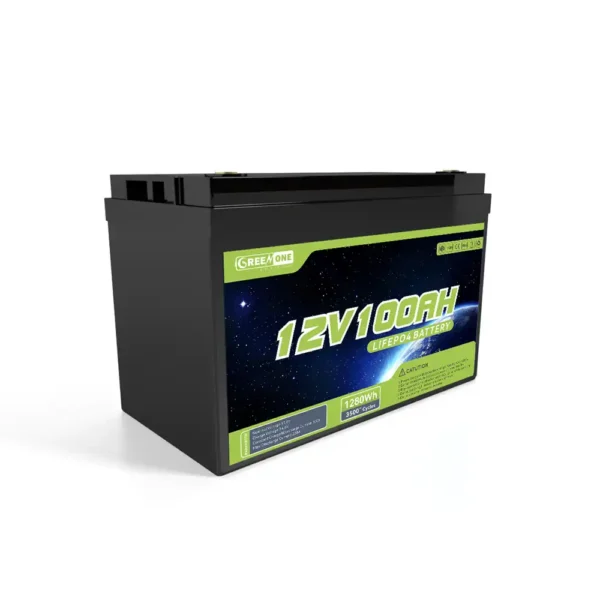 12V 100AH LiFePO4 battery