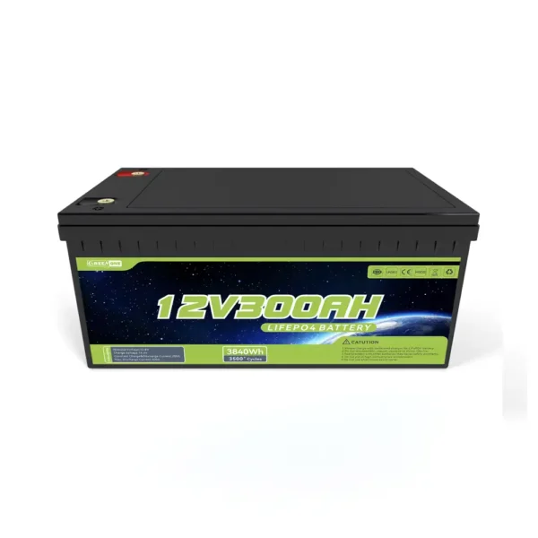 12V 300AH LiFePO4 battery