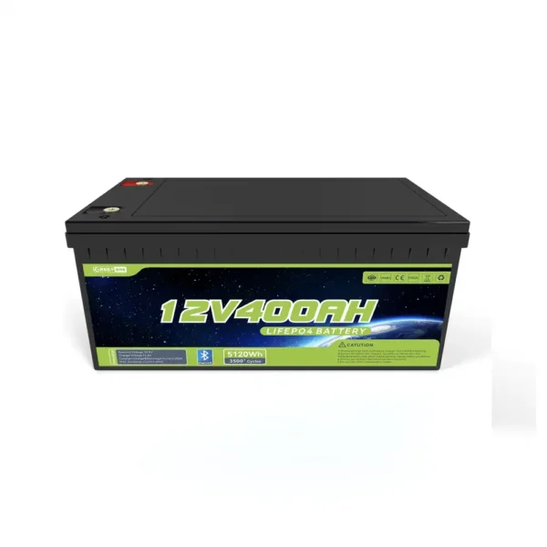12V 400Ah LiFePO4 lithium battery