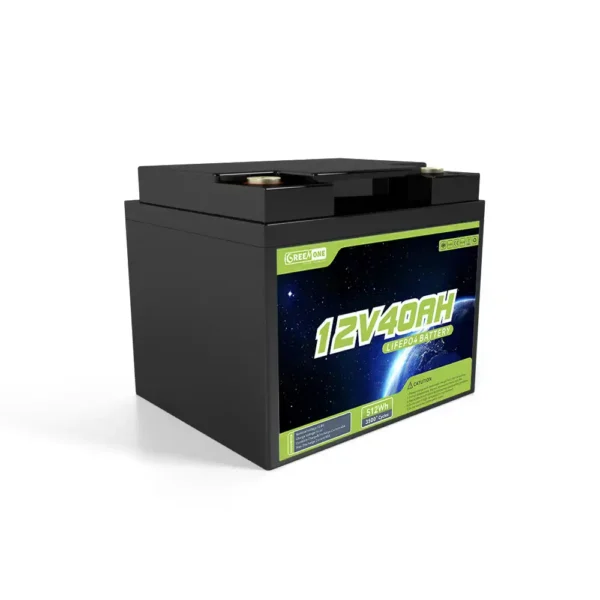 12V 40AH LiFePO4 battery