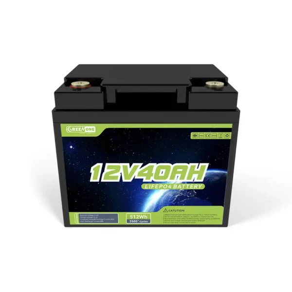 12V 40AH LiFePO4 battery