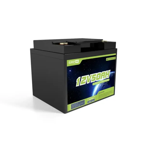 12V 50AH LiFePO4 battery