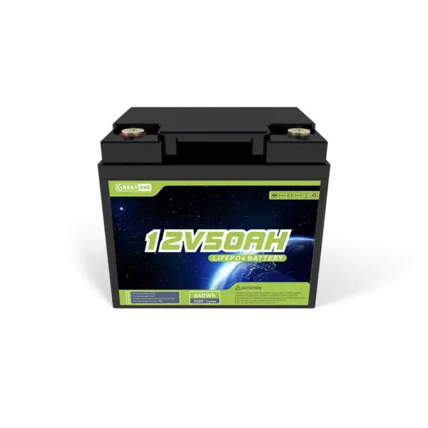 12V 50AH LiFePO4 battery