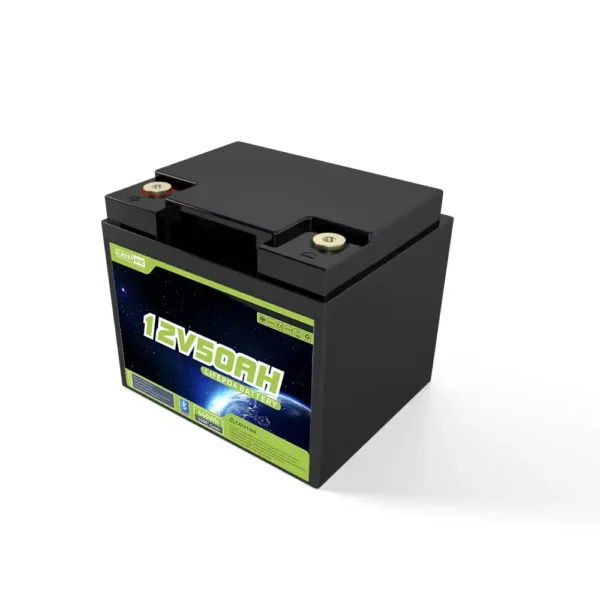 12V 50Ah LiFePO4 lithium battery