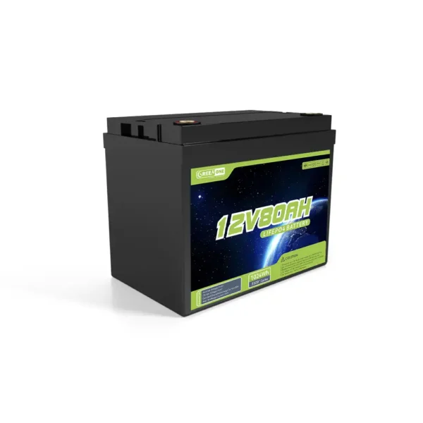 12V 80AH LiFePO4 battery