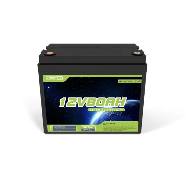 12V 80AH LiFePO4 battery