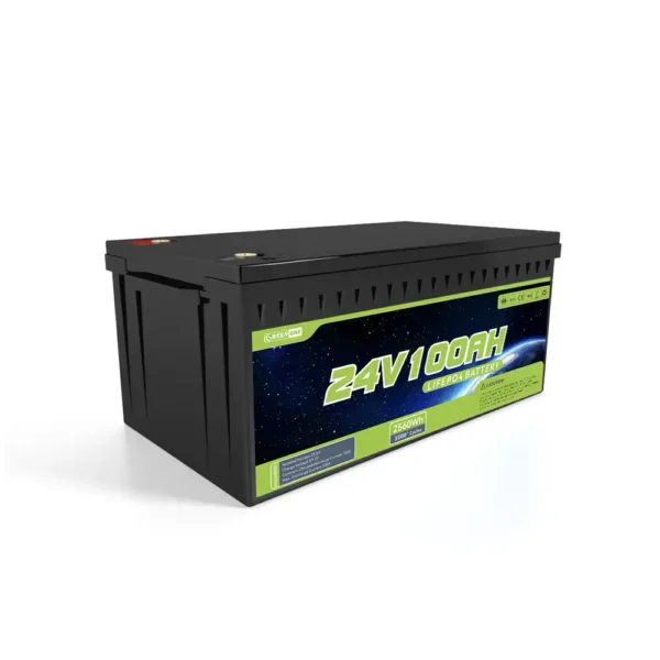 24V 100Ah LiFePO4 Battery Pack
