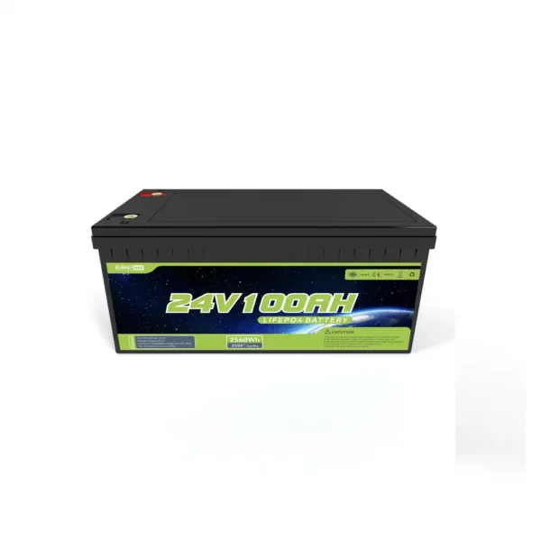 24V 100Ah LiFePO4 Battery Pack