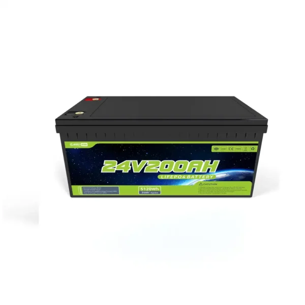 24V 200Ah LiFePO4 Battery Pack